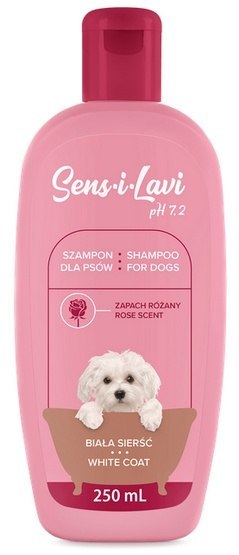 DermaPharm Sens-i-Lavi szampon biała sierść 250ml DermaPharm Sens-i-Lavi szampon biała sierść 250ml