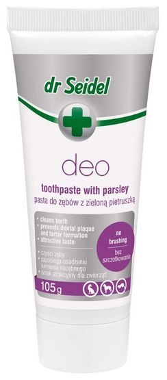 Dr Seidel Deo-Pasta - higiena jamy ustnej 105g Dr Seidel Deo-Pasta - higiena jamy ustnej 105g
