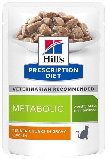 Hill's Prescription Diet Metabolic Feline saszetka 85g Hill's Prescription Diet Metabolic Feline saszetka 85g
