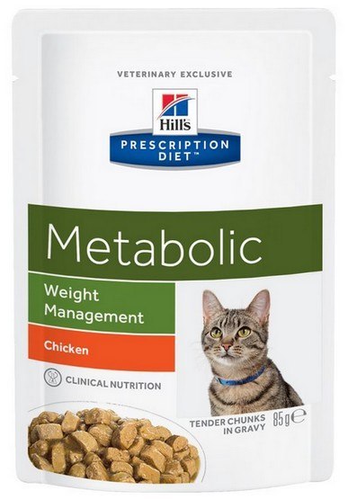 Hill's Prescription Diet Metabolic Feline saszetka 85g Hill's Prescription Diet Metabolic Feline saszetka 85g