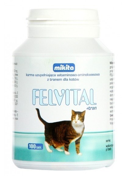 Mikita Felvital + Tran 100 tabletek Mikita Felvital + Tran 100 tabletek
