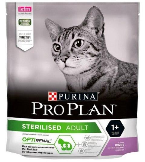 Purina Pro Plan Cat Sterilised Renal Adult Indyk 400g Purina Pro Plan Cat Sterilised Renal Adult Indyk 400g