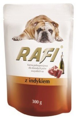 Rafi Pies Indyk saszetka 300g Rafi Pies Indyk saszetka 300g