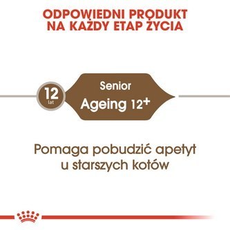 Royal Canin Ageing +12 karma sucha dla kotów dojrzałych 400g Royal Canin Ageing +12 karma sucha dla kotów dojrzałych 400g