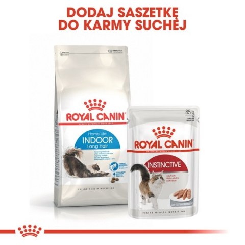 Royal Canin Indoor Long Hair karma sucha dla kotów dorosłych, długowłose, przebywających wyłącznie w domu 2kg Royal Canin Indoor Long Hair karma sucha dla kotów dorosłych, długowłose, przebywających wyłącznie w domu 2kg