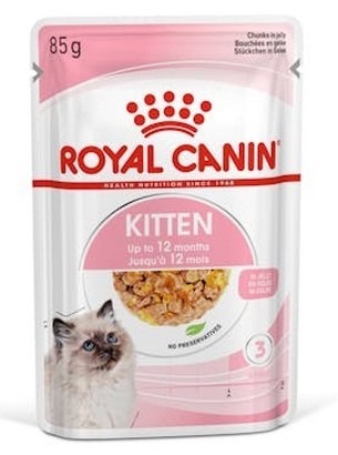 Royal Canin Kitten w galaretce karma mokra dla kociąt do 12 miesiąca życia saszetka 85g Royal Canin Kitten w galaretce karma mokra dla kociąt do 12 miesiąca życia saszetka 85g