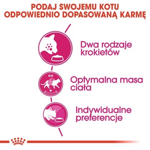 Royal Canin Savour Exigent karma sucha dla kotów dorosłych, wybrednych, kierujących się teksturą krokieta 2kg Royal Canin Savour Exigent karma sucha dla kotów dorosłych, wybrednych, kierujących się teksturą krokieta 2kg