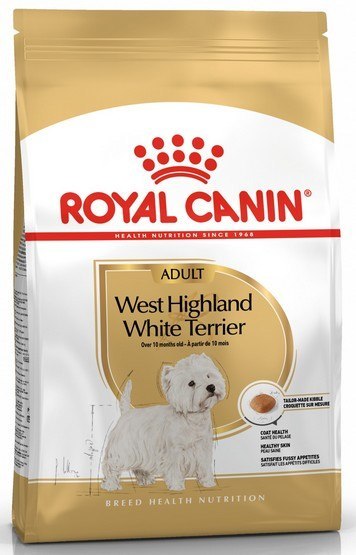 Royal Canin West Highland White Terrier Adult karma sucha dla psów dorosłych rasy west highland white terrier 3kg Royal Canin West Highland White Terrier Adult karma sucha dla psów dorosłych rasy west highland white terrier 3kg