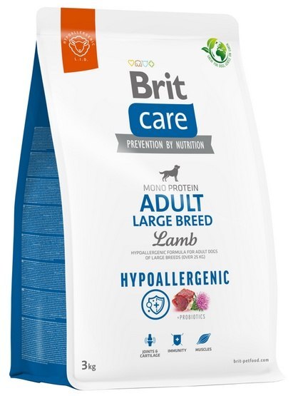 Brit Care Hypoallergenic Adult Large Lamb 3kg Brit Care Hypoallergenic Adult Large Lamb 3kg