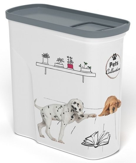 Curver Pet Life Pojemnik na psią karmę 1kg / 2L Curver Pet Life Pojemnik na psią karmę 1kg / 2L