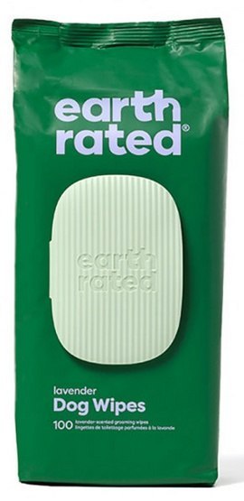 Earth Rated Chusteczki kompostowalne lawendowe 100szt Earth Rated Chusteczki kompostowalne lawendowe 100szt