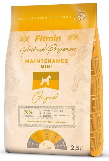Fitmin Dog Mini Maintenance 2,5kg Fitmin Dog Mini Maintenance 2,5kg