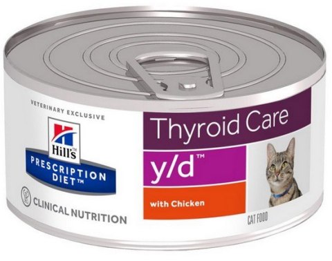 Hill's Prescription Diet y/d Feline puszka 156g Hill's Prescription Diet y/d Feline puszka 156g