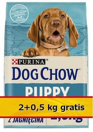 Purina Dog Chow Puppy Jagnięcina 2,5kg (2+0,5kg) Purina Dog Chow Puppy Jagnięcina 2,5kg (2+0,5kg)
