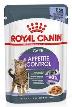 Royal Canin Appetite Control Care karma mokra w galaretce dla kotów dorosłych, domagających się jedzenia saszetka 85g Royal Canin Appetite Control Care karma mokra w galaretce dla kotów dorosłych, domagających się jedzenia saszetka 85g
