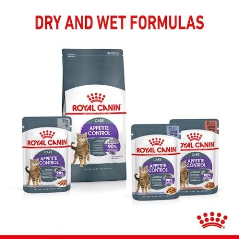 Royal Canin Appetite Control Care karma mokra w galaretce dla kotów dorosłych, domagających się jedzenia saszetka 85g Royal Canin Appetite Control Care karma mokra w galaretce dla kotów dorosłych, domagających się jedzenia saszetka 85g