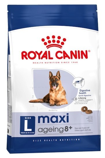 Royal Canin Maxi Ageing 8+ karma sucha dla psów dojrzałych, po 8 roku życia, ras dużych 15kg Royal Canin Maxi Ageing 8+ karma sucha dla psów dojrzałych, po 8 roku życia, ras dużych 15kg