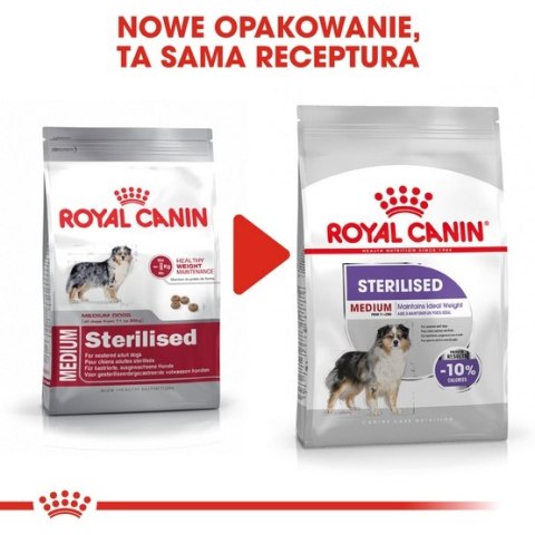 Royal Canin Medium Sterilised karma sucha dla psów dorosłych, ras średnich, sterylizowanych 3kg Royal Canin Medium Sterilised karma sucha dla psów dorosłych, ras średnich, sterylizowanych 3kg
