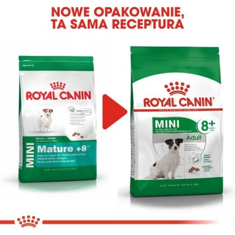 Royal Canin Mini Adult 8+ karma sucha dla psów starszych od 8 do 12 roku życia, ras małych 8kg Royal Canin Mini Adult 8+ karma sucha dla psów starszych od 8 do 12 roku życia, ras małych 8kg