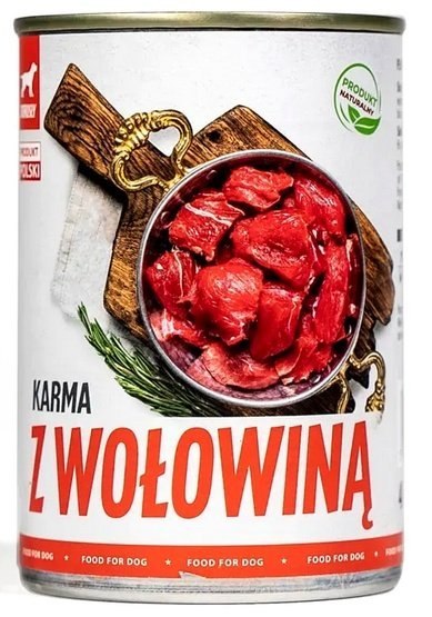 TUF TUF Mielonka z wołowiną puszka 400g TUF TUF Mielonka z wołowiną puszka 400g