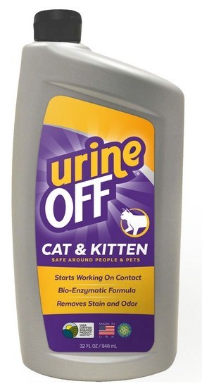 Urine Off Cat & Kitten Formula - do usuwania plam moczu 946ml Urine Off Cat & Kitten Formula - do usuwania plam moczu 946ml