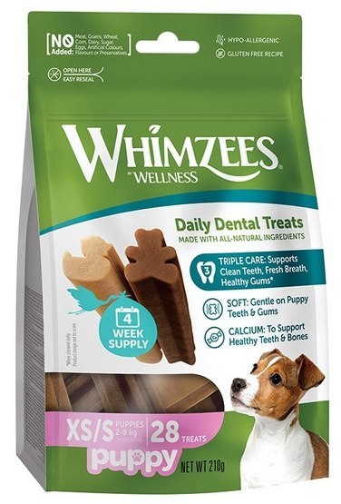 Whimzees Puppy XS/S 28szt. Whimzees Puppy XS/S 28szt.