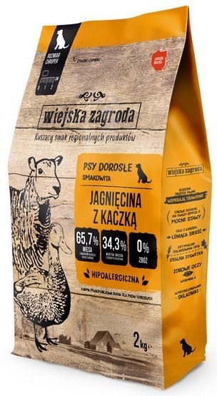 Wiejska Zagroda Jagnięcina z kaczką 2kg Wiejska Zagroda Jagnięcina z kaczką 2kg