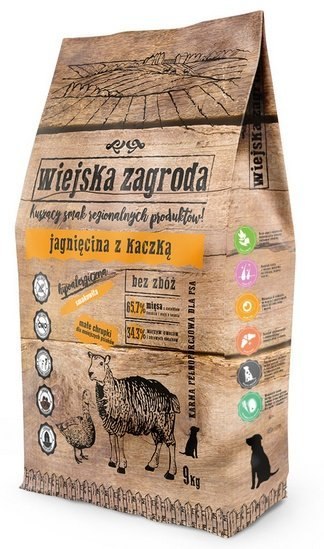 Wiejska Zagroda Jagnięcina z kaczką 9kg Wiejska Zagroda Jagnięcina z kaczką 9kg