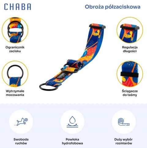 CHABA Obroża półzaciskowa Story III L Aussie CHABA Obroża półzaciskowa Story III L Aussie