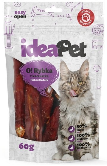 IdeaPet O! Kot Ryba z kaczką 60g IdeaPet O! Kot Ryba z kaczką 60g