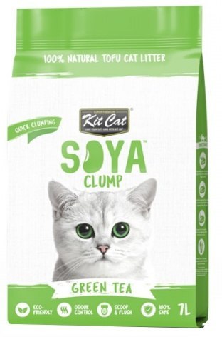 Kit Cat Żwirek ECO SoyaClump Green Tea 7L / 2,5kg Kit Cat Żwirek ECO SoyaClump Green Tea 7L / 2,5kg