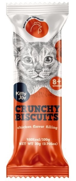 Kitty Joy Crunchy Biscuits Kurczak 20g