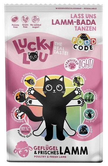 Lucky Lou Food Code Lifestage Light Drób & Jagnięcina 750g Lucky Lou Food Code Lifestage Light Drób & Jagnięcina 750g