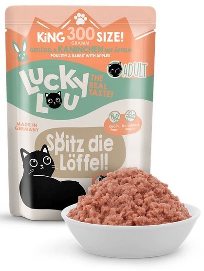 Lucky Lou Lifestage Adult Drób i królik saszetka 300g Lucky Lou Lifestage Adult Drób i królik saszetka 300g