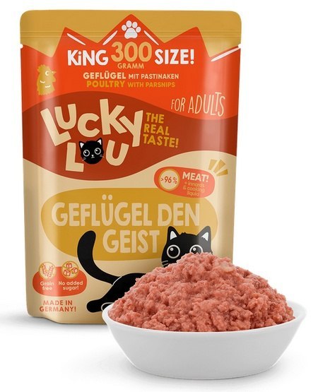 Lucky Lou Lifestage Adult Drób saszetka 300g Lucky Lou Lifestage Adult Drób saszetka 300g