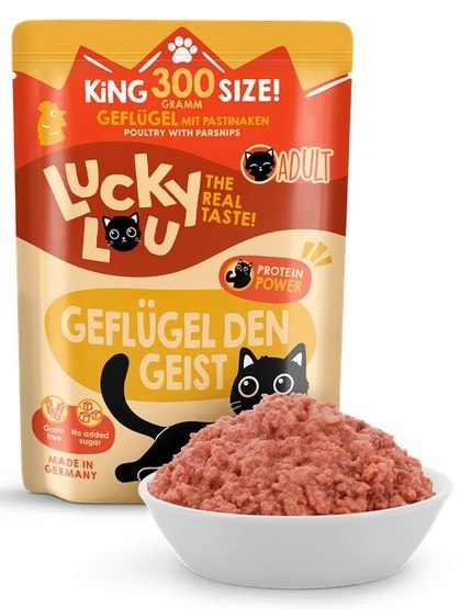 Lucky Lou Lifestage Adult Drób saszetka 300g Lucky Lou Lifestage Adult Drób saszetka 300g