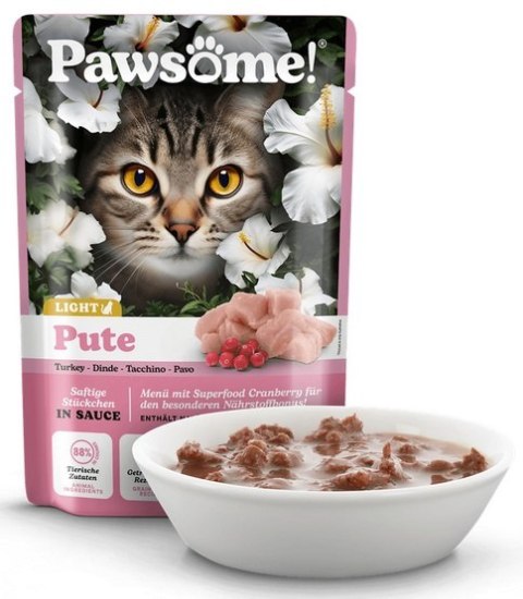Pawsome Adult Light Pute - indyk saszetka 85g Pawsome Adult Light Pute - indyk saszetka 85g