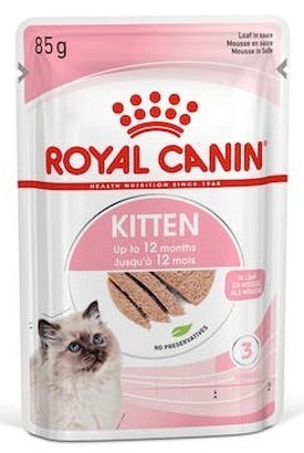 Royal Canin Kitten pasztet (loaf) karma mokra dla kociąt do 12 miesiąca życia saszetka 85g Royal Canin Kitten pasztet (loaf) karma mokra dla kociąt do 12 miesiąca życia saszetka 85g