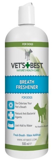 Vet's Best Breath Freshener Płyn do wody - higiena jamy ustnej 500ml Vet's Best Breath Freshener Płyn do wody - higiena jamy ustnej 500ml