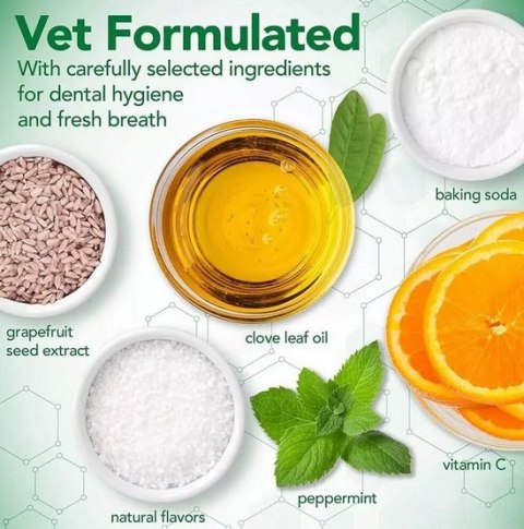 Vet's Best Dental żel + szczoteczka zestaw Adult Vet's Best Dental żel + szczoteczka zestaw Adult