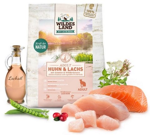 Wildes Land Cat Classic Adult Huhn & Lachs 400g Wildes Land Cat Classic Adult Huhn & Lachs 400g