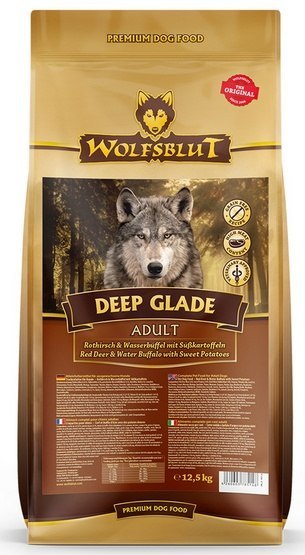Wolfsblut Dog Deep Glade - jeleń i bawół 12,5kg Wolfsblut Dog Deep Glade - jeleń i bawół 12,5kg