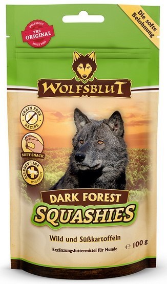 Wolfsblut Dog Squashies Dark Forest - dziczyzna i bataty 100g Wolfsblut Dog Squashies Dark Forest - dziczyzna i bataty 100g