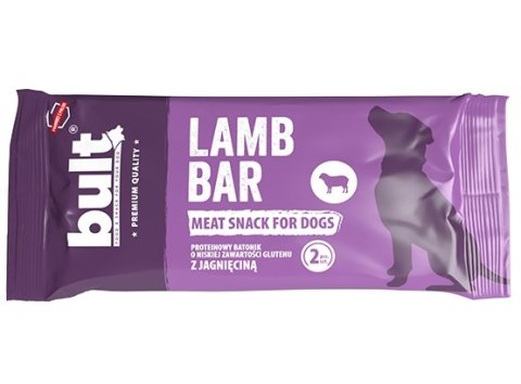 Bult Bar Batonik proteinowy z jagnięciną 75g Bult Bar Batonik proteinowy z jagnięciną 75g