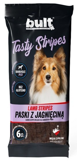 Bult Tasty Stripes Paski jagnięce 6szt Bult Tasty Stripes Paski jagnięce 6szt