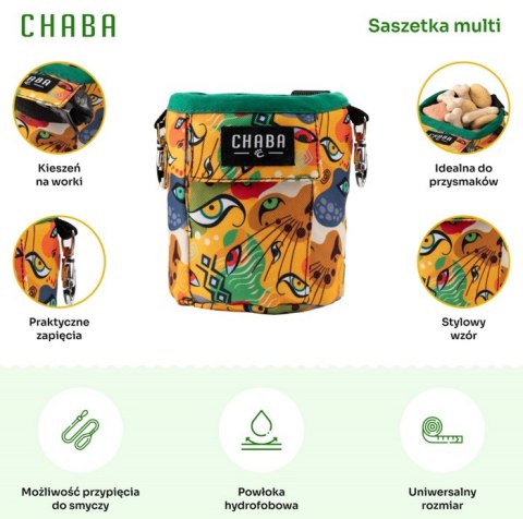 CHABA Saszetka na smakołyki Story III Multi 2w1 Jumbo CHABA Saszetka na smakołyki Story III Multi 2w1 Jumbo