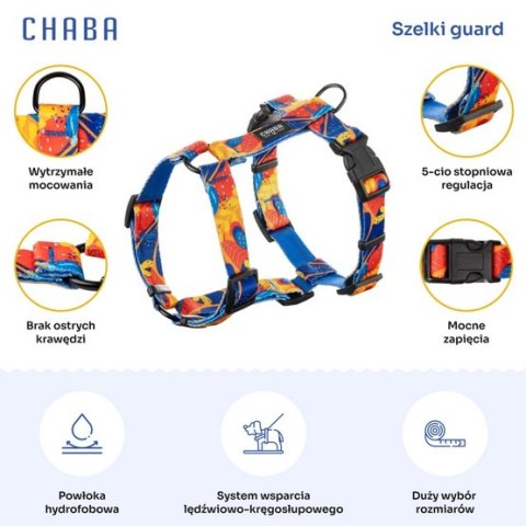 CHABA Szelki Guard Story III XL 3,0cm Aussie CHABA Szelki Guard Story III XL 3,0cm Aussie