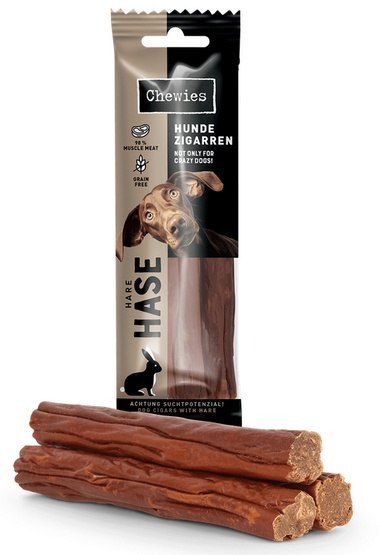 Chewies Hundezigarren Hase - zając 75g Chewies Hundezigarren Hase - zając 75g