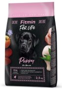 Fitmin Dog For Life Puppy 2,5kg [termin ważności: 20.08.2025]