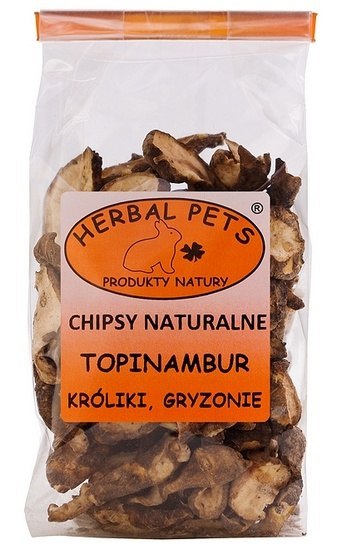 Herbal Pets Chipsy naturalne - topinambur 75g Herbal Pets Chipsy naturalne - topinambur 75g